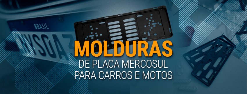 Descura tudo sobre suporte de placa Mercosul em polipropileno injetado.
